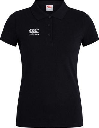 Canterbury Of New Zealand Dames/Dames Waimak Poloshirt (Zwart)