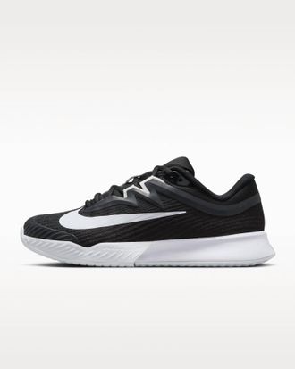 Nike Womens Zoom Vapor Pro 3 Hard Court Tennis Shoes In Black/white