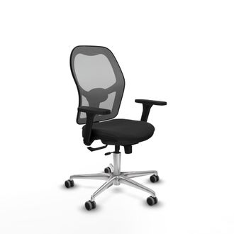 Piqueras y Crespo Silla Ergon&oacute;mica Piqueras Y Crespo Jorquera Gris Soporte Lumbar