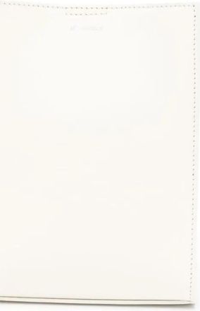 Jil Sander Crossbody Bags - White Calf Leather Handbag With Braided Strap And - Gr. unisize - in Weiß - für Damen