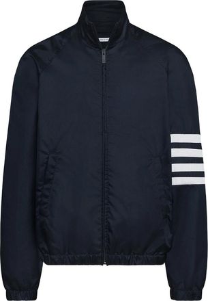 Thom Browne Shiny Ripstop Raglan 4-Bar Track Jacket