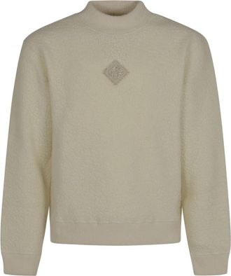 Casablanca Cashmere Sweatshirt - Heren - Sweatshirts - Beige - L - Hoodies & sweatvesten