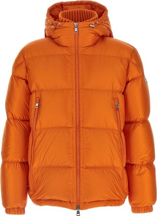 Moncler Rivau Puffer Jackets Orange