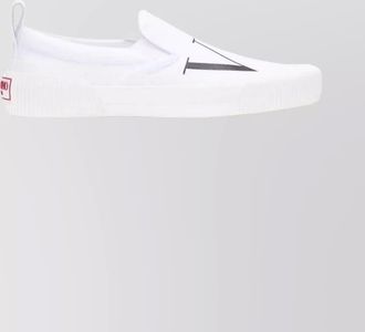 Valentino Garavani modern sneakers with pull tab and round toe