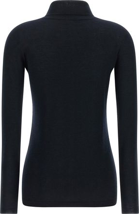 Fabiana Filippi Cashmere and Silk Turtleneck Sweater - Black