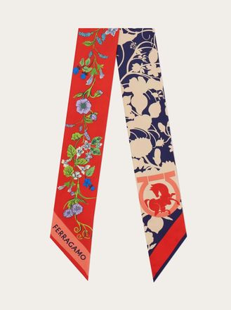Ferragamo Women Pegasus print bandeau Red