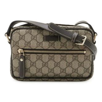 Gucci Vintage, unisex, Beige, ONE Size, Pre-owned Cross Body Bag