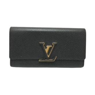 Louis Vuitton Pre-owned Long wallet (bi-fold) - unisex - Louis Vuitton Vintage - Vintage Wallets - Black - ONE SIZE - Pre-owned