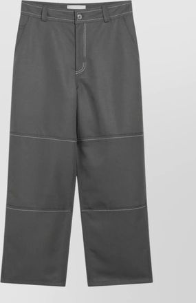 Ami wool wide-leg trousers