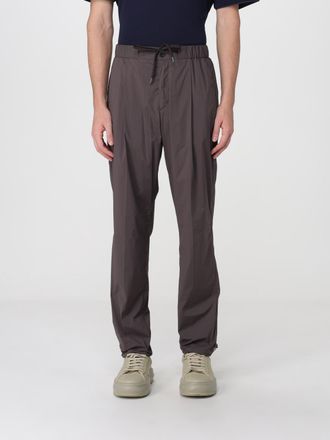 Herno Straight-Leg Technical Fabric Trousers with a Drawstring Waistband