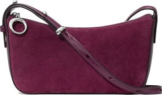 Kate Spade New York Halo Suede Crossbody Wallet Womens Handbags Purple Agate