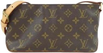Louis Vuitton Pre-owned Shoulder Bags, female, Brown, Size: ONE SIZE Pre-owned Monogram Shoulder Bag