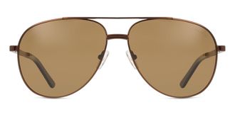 North Beach Fugu Polarized 70681 Mens Sunglasses Brown Size Standard