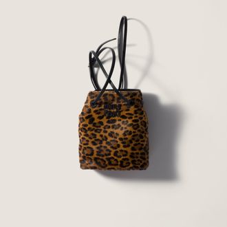 Miu Miu Calf hair pouch