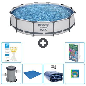Bestway Piscina Bestway Steel Pro Max Redonda - 366x76 Cm - 7-piezas S220