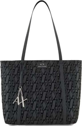 A|X Armani Exchange Large Shopping Bag XW002121 AF19298 Black, black, One Size