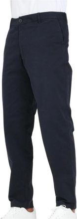A|X Armani Exchange Rechte broek - Heren - Broeken - Blauw - Maat: W30 Katoen