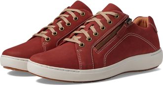 Clarks Unisex-Adult Nalle Lace Sneaker, Chestnut N, 0 Women/0 Men