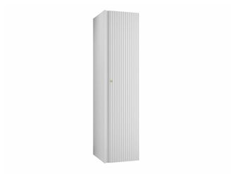 Mirjan24 Mobilier1 - Armario Hartford 393, Blanco, 186x40x44cm, Puertas De Armario: Con Bisagras, N&uacute;mero De Estantes: 0