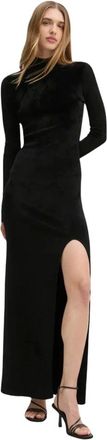 Nanushka Dames, Jurken, Zwart, Maat: XS Viscose
