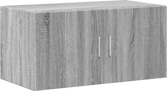 vidaXL Vidaxl - Wall Cabinet Grey Sonoma 80x42.5x40 cm Engineered Wood