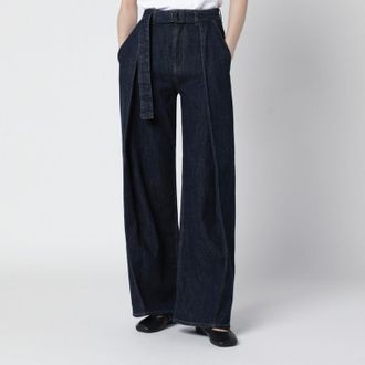 Loewe Indigo blue jeans with belt