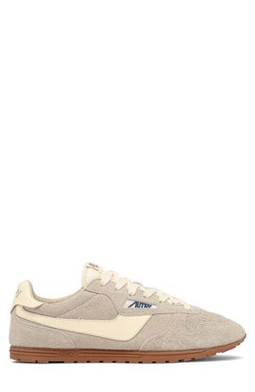 Autry Windspin Low Sneaker in Suede/leat/wife/rut at Nordstrom, Size 10Us