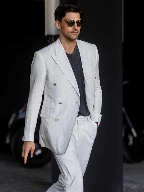 Achtung Jungs: Ein Leinenanzug ist jetzt das Must-Have