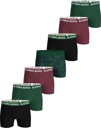 Bj&ouml;rn Borg Bj&ouml;rn Borg Onderbroeken 7-Pack Boxers Zwart