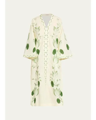 Verandah Ammama Lotus Midi Dress