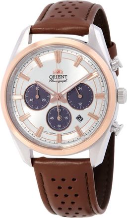 Orient Contemporary Chronograph White Dial Mens Watch RATX0306S10B