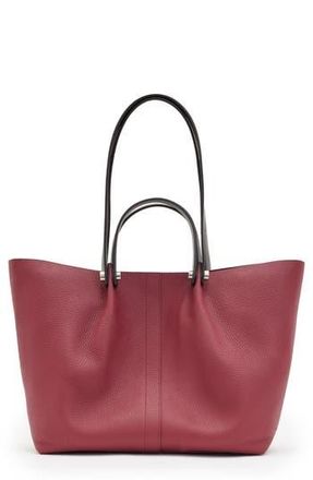 AllSaints Small Allington Tote in Winter Orchid Red at Nordstrom Rack