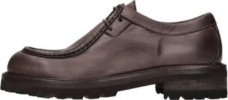 Jerold Wilton Grained Cocco Mokassin - Dames - Veterschoenen - Bruin - 36 EU - Leer - Schoenen