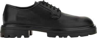Hogan Polished Leather Derby Shoes