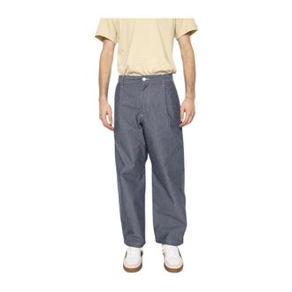 Carhartt Work in Progress Heren, Broeken, Blauw, Maat: XL