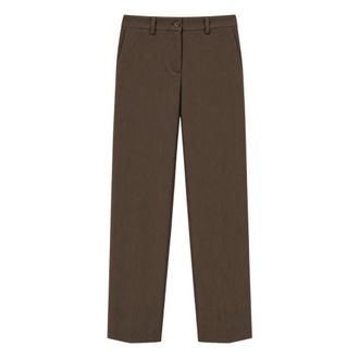 Mars&eacute;m Marsem - Lyocell Broek - Dames - Broeken - Bruin - Maat: M