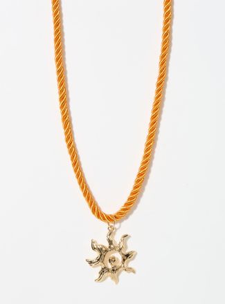 Simons Womens Sun cord necklace