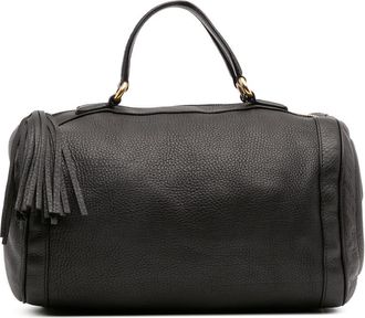 Gucci Pre-owned Gucci Medium Pebbled Calfskin Soho Boston Bag Ladies 282302 493075