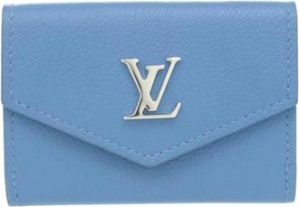 Louis Vuitton Pre-owned Wallets, female, Blue, Size: ONE SIZE Pre-owned Vintage Leather Wallet