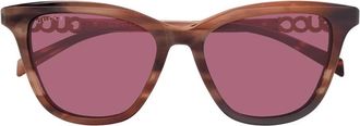 Gucci Sunglasses, female, Brown, Size: 52 MM Gg2032S Sunglasses