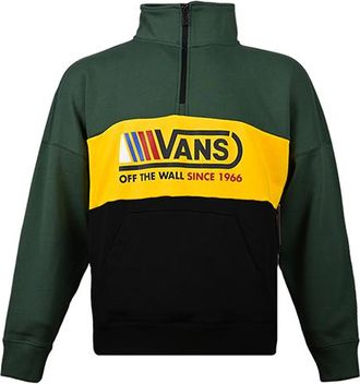 Vans Stitching Pullover Sweater Men Green VN0A4UROEEI