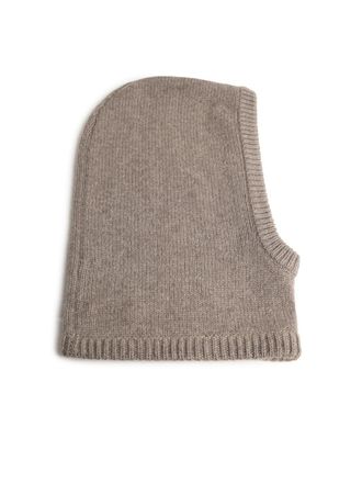 Lisa Yang Balacava Astri In Cashmere Beige Tartufo