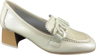 Hispanitas Hv 243319 Pumps - Dames - Pumps - Beige - 36 EU - Leer - Schoenen