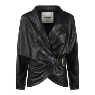 Darkpark Asymmetric Nappa Leather Jacket - female - DARKPARK - Leather Jackets - Black - XS - Jackets