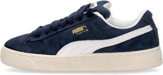 Puma Suede Hairy Club Lage Schoen - Heren - Sneakers - Blauw - 40 EU - Su&egrave;de - Schoenen