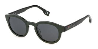 Fila SFI731V Polarized B33P Mens Sunglasses Green Size 48