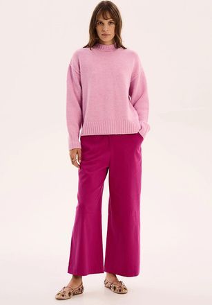 Omnes Womens Clementine Jumper in Pink - Size: 18/16