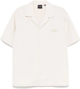 Daily Paper Clothing Camicia con ricamo - Toni neutri