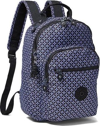 Kipling Seoul Womens Blackish Tile Shoulder Straps Tablet Backpack GBO3400