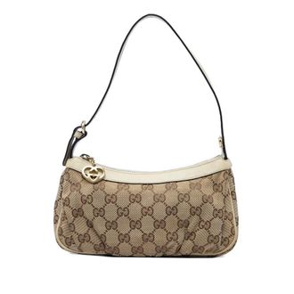 Gucci Pre-owned Gucci GG Canvas Lovely Heart Pochette Ladies 8A4R3B6AT5K5Y6RE